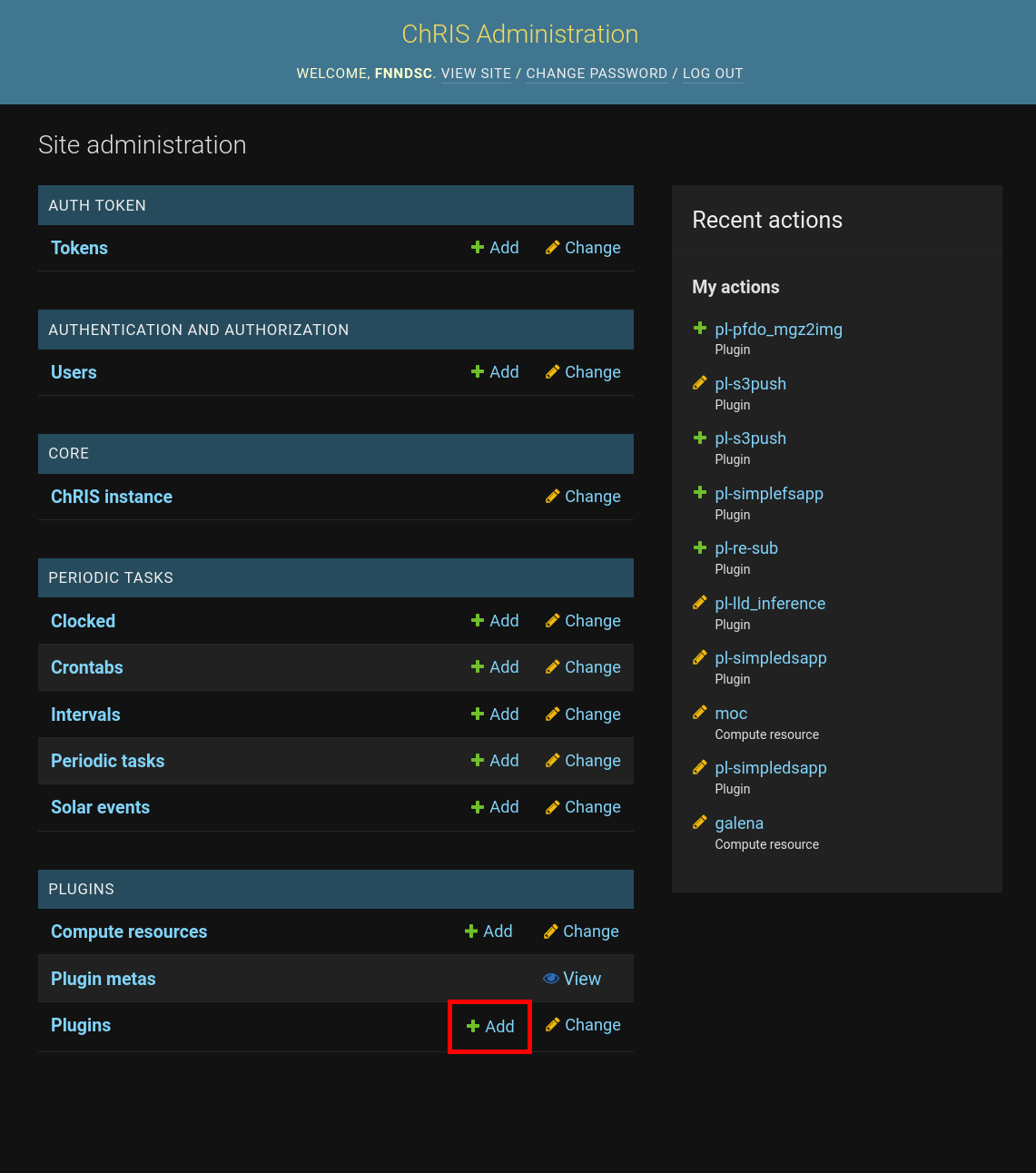 Admin Dashboard Home